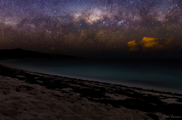 A galactic touchdown at Armstrong Bay Western Australia 
