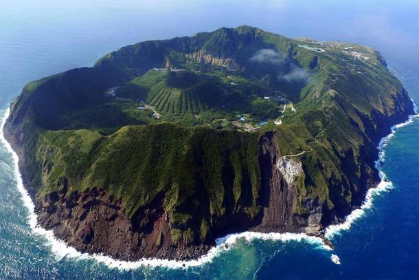 Aogashima Island A volcanic Japanese island in the Philippine Sea 