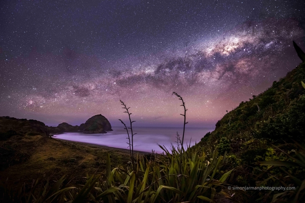 Last chance to shoot the milkyway setting in New Zealand 