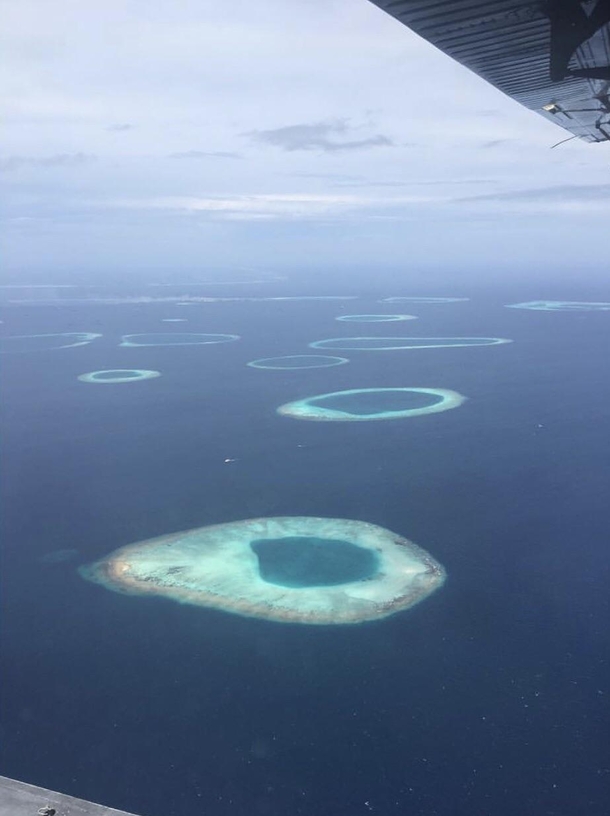 Maldives - I loved flying over you little BIG drops of blue  