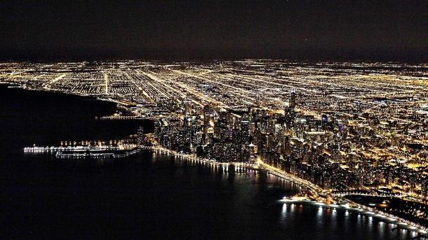 Nightime Chicago - 