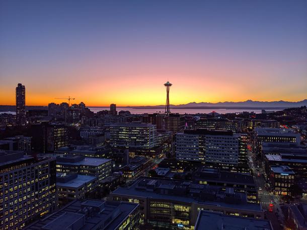 Seattles sunsets have been crazy lately