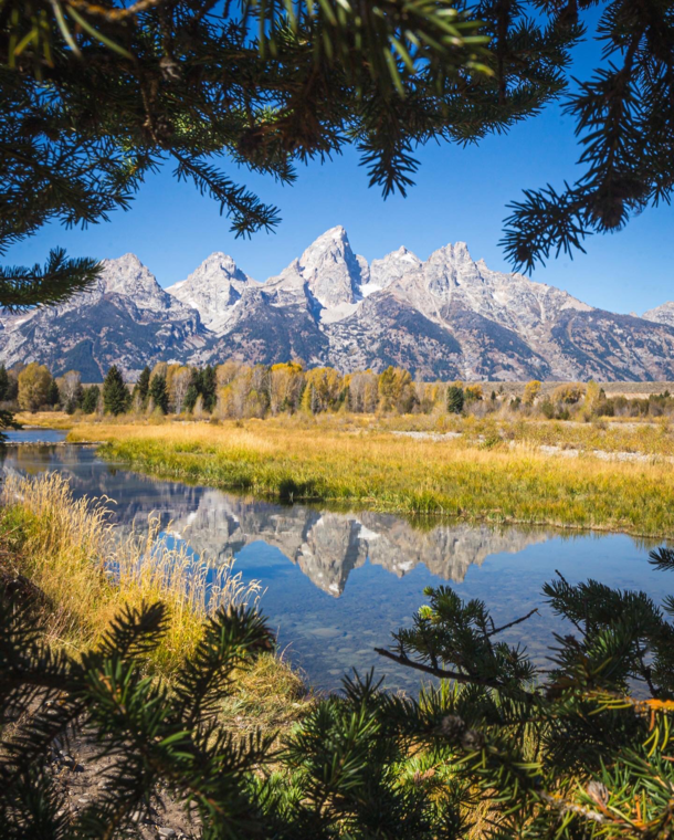 Some beautiful views are easily accessible like this one at Grand Teton National Park  ignatureprofessor