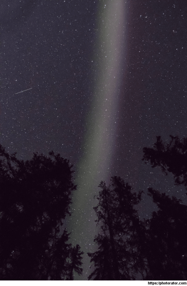 STEVE  Strong Thermal Emission Velocity Enhancement  is a rare space weather phenomenon It was not formally described until  though descriptions were found from a Norwegian scientist who recorded these Aurora between  and  More gifs in comments