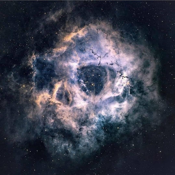 The Rosette Nebula some say depicts a human skull