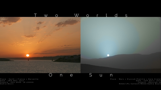 Two worlds one sun 