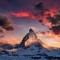 Baffling photograph of the Matterhorn in Switzerland  photo by Thomas Fliegner wallpaper size D