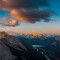 I camped on top of Mount Rundle top photo yesterday to capture this sunrise over Kananaskis Alberta Canada 