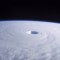 Typhoon Nabi photographed from the International Space Station as it swirls in the Pacific Ocean heading toward southern Korea and Japan