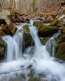  A little cascading stream I took a long exposure of in Shartlesville PA along the Tom Lowe Trail