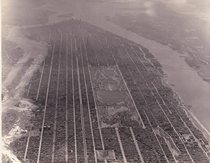  Aerial Looking southward at Manhattan Island