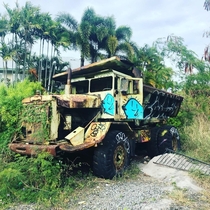  Dump truck on the Big Island Hawaii