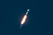  Falcon  Block  forms a shock cone during its maiden flight album in comments