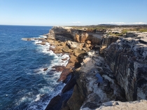  first visit to the coast since all the chaos hit love these cliffs and the gorgeous ocean South Sydney x OC