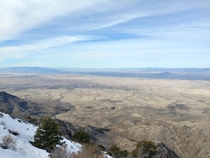  foot tall peak outside of St George Utah OC REZ X