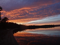  I was a canoeing guide for two summers in southern Ontario CA near Atikokan Most beautiful views every day and night