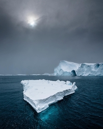  Iceberg upon Disko Bay Greenland