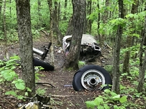  Im not sure if this counts because people like to visit this site still but I visited the crash site of a B-C Stratofortress located in Piscataquis County Maine