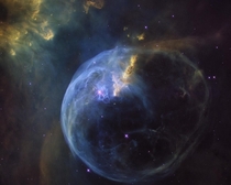  Is there anything in space more beautiful than the Bubble Nebula