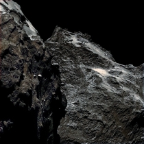  Kilometers above Comet Churyumov-Gerasimenko 