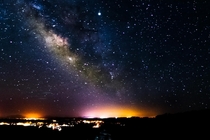   milkyway over grand canyon village