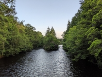  minutes walk from the town center of Inverness and you see this beauty Ness River Inverness Scotland 