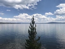  One of the most serene and relaxing places Ive ever been Yellowstone Lake Wyoming