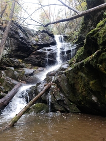  One of  waterfalls along the Doyles River Falls Trail in Shenandoah National Park VA x
