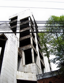  Pablo Escobars  story condominium ca s Medellin Colombia - note has since been demolished