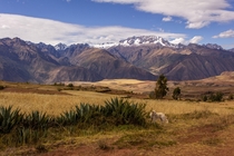  Peruvian highlands near Urubamba shot at almost  feet  x 