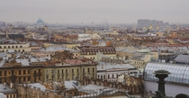  Saint Petersburg old city roofs View from St Isaacs Cathedral