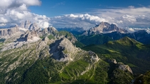  The Dolomites from Lagazoui m