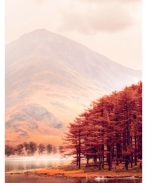  view across lake Buttermere in the Lake District England x