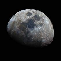  Waxing Gibbous Mineral Moon OC