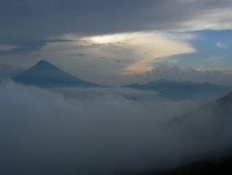  Were posting volcanoes in Guatemala Heres the view from atop Volcan Pacaya in 