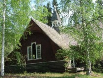  year old Catholic Mission on the Yukon in Tanana Alaska  original picture in comments