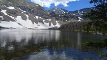 A beautiful summer afternoon at Hermit Lake CO 
