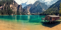 A beautiful summer by the lake in the Italian Dolomites  photo by Giorgio Galano