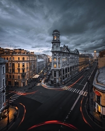 A beautiful view of the Five Corners of Saint Petersburg