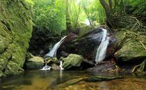 A beautiful waterfall near Cairns Australia 