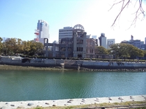 A-Bomb Dome Hiroshima Japan 
