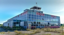 A colorful abandoned airport in Reed City MI Nartron Field