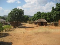 A courtyard in Mpakati Neno District Malawi 