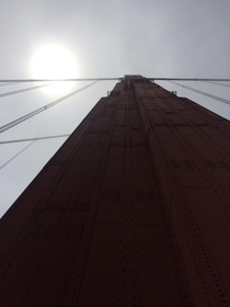 A different view of the Golden Gate Bridge 