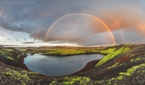 A double rainbow softens the ragged beauty of Icelands landscape  Photo by Anton Rostovskiy