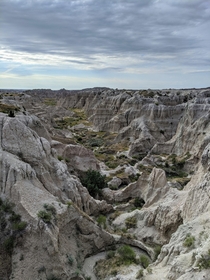 A Few Miles Off-road in the Badlands South Dakota USA 
