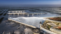 A finalist design for the upcoming OHare International Airport expansion source Chicago Department of Aviation