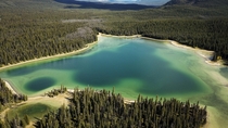 A lake youll almost certainly never go to Muskwa Kechika Wilderness BC Canada 