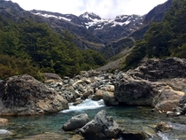 A little creek upstream - Arthurs Pass New Zealand 