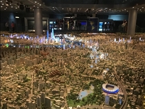 A little different but this is a very large scale model of Shanghai in the Shanghai urban planning museum
